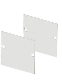 ACCESORIOS PERFIL ZENITH 50X50 TAPA/CLIP BAJO BLANCO