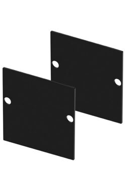 ACCESORIOS PERFIL ZENITH 50X50 TAPA/CLIP BAJO NEGRO MATE