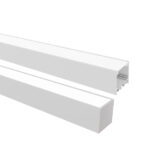 TASCHIBRA SPIRE PERFIL LED 35X35 SOBREPOSICIÓN 35X35X1000mm BLANCO