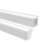 TASCHIBRA APEX PERFIL LED 35X28 EMPOTRAR 28X35X2000mm BLANCO