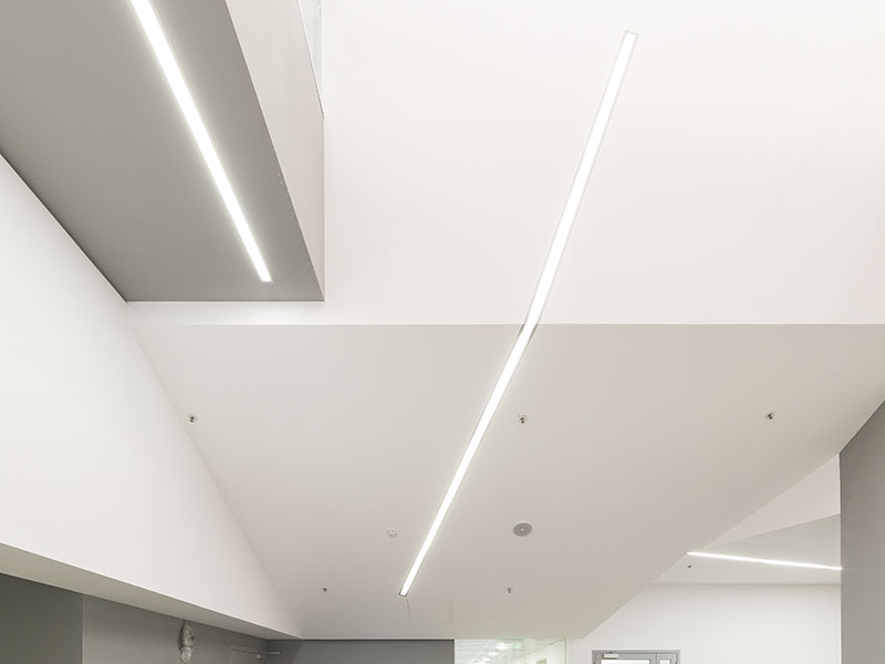 PERFIL LED TASCHIBRA VERTEX 25X17 EMPOTRAR 17X25X2000mm BLANCO - Imagen 2