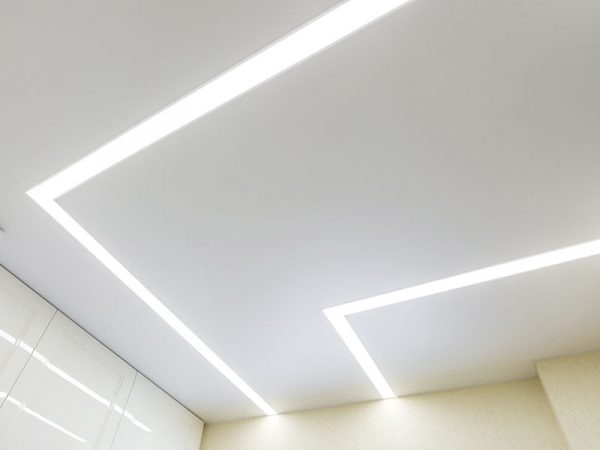 PERFIL LED TASCHIBRA ZENITH 62X25 EMBUTIR 25X62X2000mm BRANCA - Imagen 2