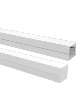 PERFIL LED TASCHIBRA APEX 24X23 SOBREPOSICIÓN 23X24X1000mm BLANCO