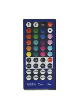 RECEPTOR DE CONTROL INFRARROJOS RGBW PARA TIRA LED ÚNICA 12V 72W