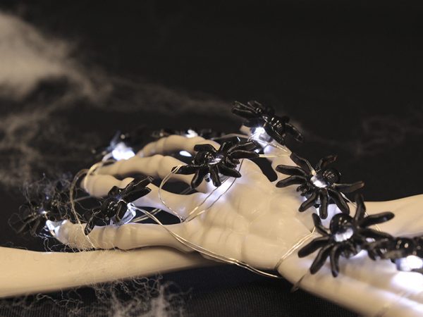HALLOWEEN TASCHIBRA HILO LED 10 ARAÑAS 2XAA - Imagen 3