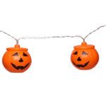 CORDÓN HALLOWEEN TASCHIBRA LED 10 HAPPY  JACK  2XAA