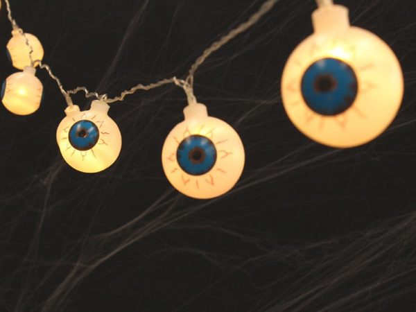 HALLOWEEN TASCHIBRA CORDON LED 10 OJOS 2XAA - Imagen 4