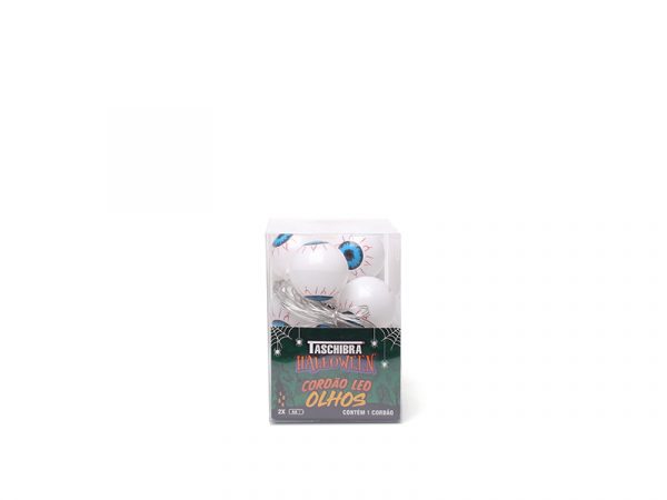 HALLOWEEN TASCHIBRA CORDON LED 10 OJOS 2XAA - Imagen 2