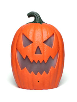 LINTERNA LED DE HALLOWEEN JACK O TASCHIBRA CON SENSOR DE SONIDO Y MOVIMIENTO