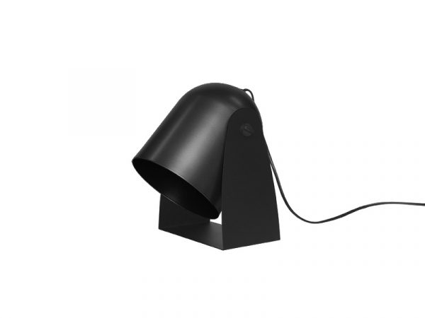 LÁMPARA DE MESA ESTUDIO E27 NEGRO MATE
