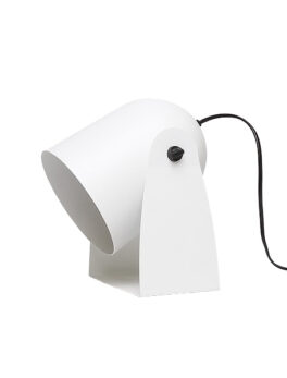 LÁMPARA DE MESA ESTUDIO E27 BLANCO