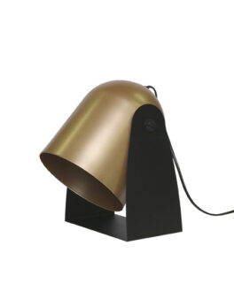 LÁMPARA DE MESA ESTUDIO E27 ORO