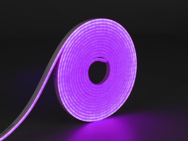 FITA LED NEON FLEX 8W 120 LEDS/M 25M 12V IP65 VIOLETA - Imagen 2
