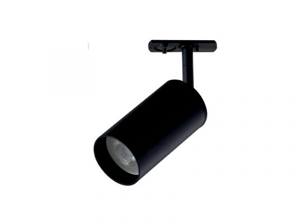 SPOT PARA RIEL TRACK PAR20 E27 NEGRO