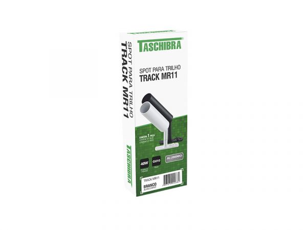 SPOT PARA RIEL TRACK MR11 GU10 BLANCO - Imagen 2