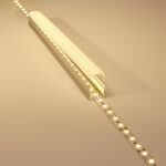 TIRA LED PRO 7.2W 90 LEDS/M 5M 12V CON FUENTE AUTOVOLT IP20 2700K