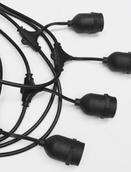 CABLE CIPRO DE 8 TOMAS E27 CON EXTENSOR