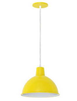 LUM PENDIENTE TASCHIBRA DESIGN TD 820 AMARILLO