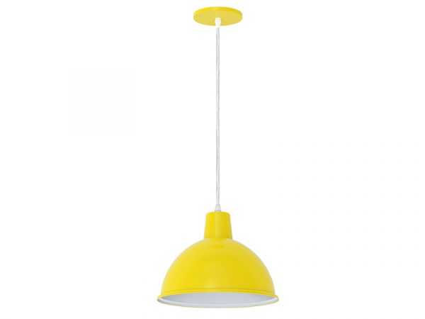 LUM PENDIENTE TASCHIBRA DESIGN TD 820 AMARILLO