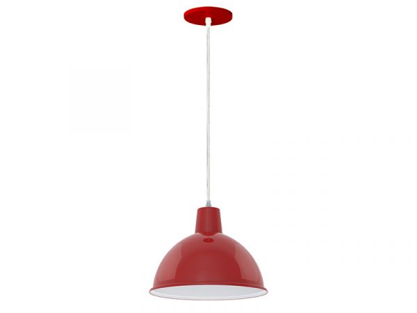 LUM PENDIENTE TASCHIBRA DESIGN TD 820 ROJO