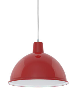 LUM PENDIENTE TASCHIBRA DESIGN TD 822 ROJO