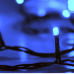 LUM CORDÓN 96 LEDS 8F ISOL VD 127V AZUL