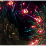 LUM CORDÓN 96 LEDS 8F ISOL VD 127V ROJO