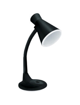 TLM 03 LÁMPARA DE MESA TASCHIBRA E27 NEGRO