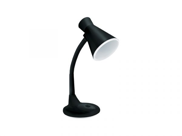 TLM 03 LÁMPARA DE MESA TASCHIBRA E27 NEGRO