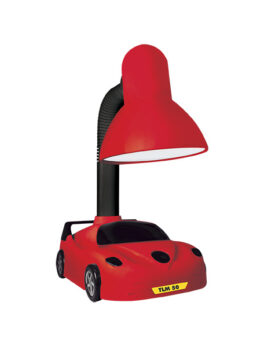 LÁMPARA DE MESA TLM 50 NIÑOS TASCHIBRA E27 ROJO