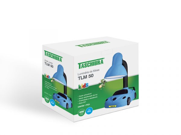 LÁMPARA DE MESA TLM 50 NIÑOS TASCHIBRA E27 AZUL - Imagen 3