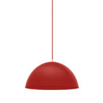 LUM PENDIENTE TASCHIBRA DESIGN TD 821F ROJO MATE