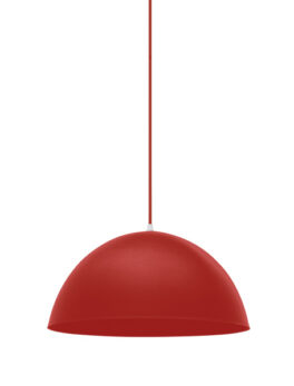 LUM PENDIENTE TASCHIBRA DESIGN TD 821F ROJO MATE