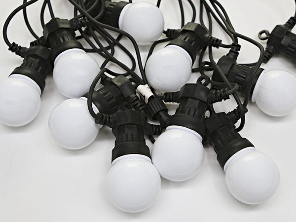 CABLE DE LUCES DE GOMA 100/240V / CIPRO CON LED BLANCO