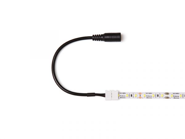 CONECTOR DC DE 2 CABLES A34 (TIRA DE FUENTE DE LED) SIMPLE - Imagen 4