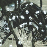 LUM CORDÓN 500 LEDS 8F ISOL VD 127V BLANCO