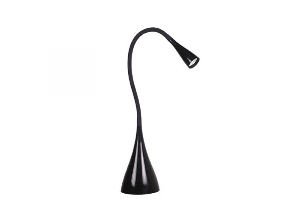 LÁMPARA DE MESA TASCHIBRA TLM 07 LED FIT NEGRO