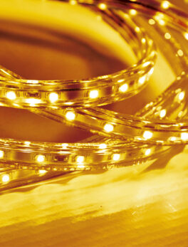 FITA LED 5W 60 LEDS/M 20M 127V IP67 NARANJA