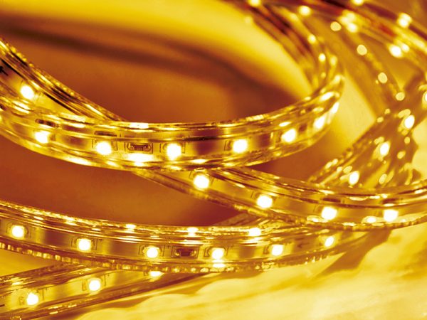 FITA LED 5W 60 LEDS/M 20M 220V IP67 NARANJA