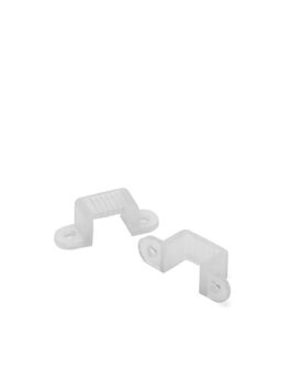 A41 FIJACIÓN CLIP TIRA LED 40PZS INDIVIDUAL