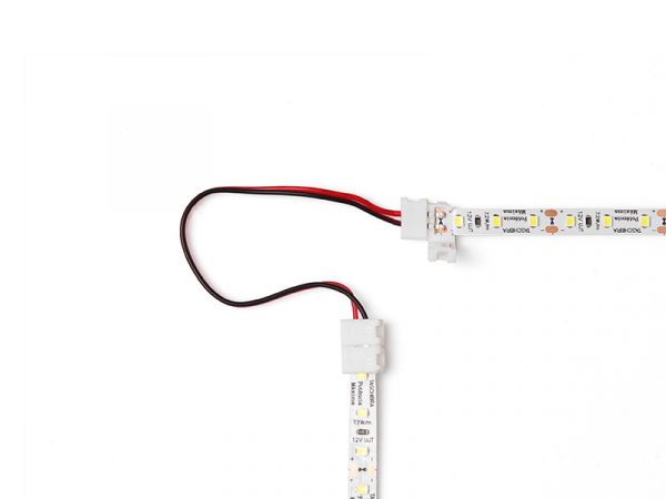 CONECTOR DE EMPALME FLEXIBLE A44 TIRA DE LED ÚNICA DE 2 HILOS - Imagen 2