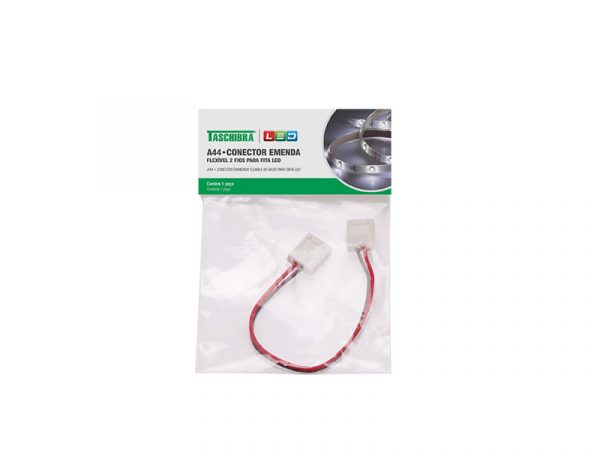 CONECTOR DE EMPALME FLEXIBLE A44 TIRA DE LED ÚNICA DE 2 HILOS - Imagen 3