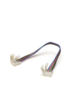 A45 CONECTOR DE EMPALME FLEXIBLE TIRA DE LED ÚNICA DE 4 HILOS