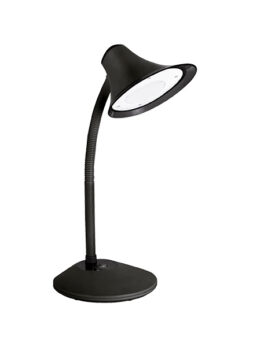 LÁMPARA DE MESA TASCHIBRA TLM 10 LED NEGRO