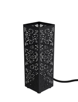 LÁMPARA TASCHIBRA RENDA UNI 901 1XE27 NEGRO MATE