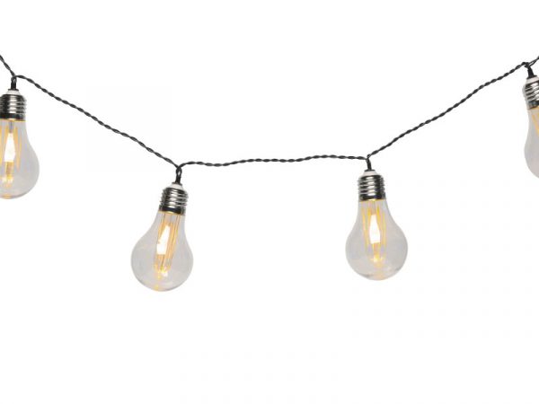 HILO DE LUCES LED 10 BOMBILLAS 100-240V 3000K - Imagen 3