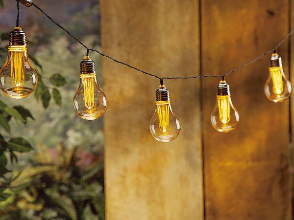 HILO DE LUCES LED 10 BOMBILLAS 100-240V 3000K - Imagen 6