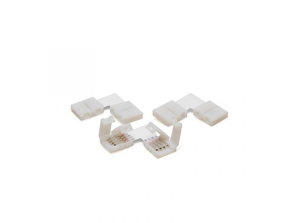 A48 CONECTOR EMENDA L 4FIOS FITA LED 3PCS UNICA