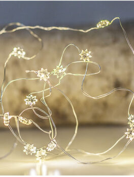 CABLE DE LUZ LED LUCES ESTRELLADAS PILA AM 3000K