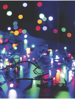LUM 200 LED CABLE 8F ISOL VD 220V COLORIDO